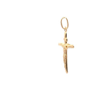 Load image into Gallery viewer, 18K Gold Pendant Cross Jesus Christ 0.67 grams - Rafant
