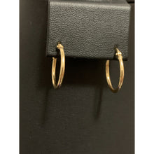 Load image into Gallery viewer, 18K Gold Earrings Hoops Loops 1.22 grams Small - Rafant
