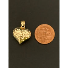 Load image into Gallery viewer, 18K Gold Pendant Heart Puffed 2.36 grams - Rafant
