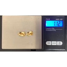 Load image into Gallery viewer, 18K Gold Earrings French Clips 1.12 grams - Rafant
