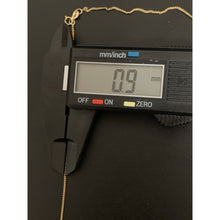 Load image into Gallery viewer, 18K Gold Necklace Chain 17.50 inches with Mother Mary Pendant 1.66 grams - Rafant
