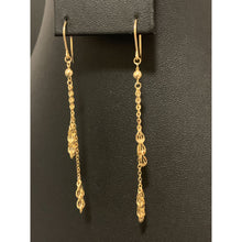 Load image into Gallery viewer, 18K Gold Earrings Dangling 1.38 grams - Rafant
