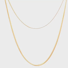 Load and play video in Gallery viewer, 18K Gold Necklace Chain Size 19.50 inches
