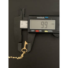 Load image into Gallery viewer, 18K Saudi Gold Necklace  Chain 17.75 inches with Key Pendant - Rafant
