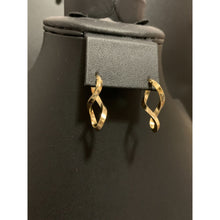 Load image into Gallery viewer, 18K Gold Earrings Dangling Infinity 1.31 grams - Rafant
