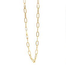 Load image into Gallery viewer, 18K Yellow Gold Bracelet Paperclip 1.67 grams 7.25 inches - Rafant
