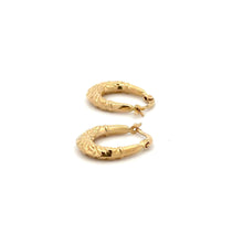 Load image into Gallery viewer, 18K Gold Earrings Hoops Small 1.03 grams - Rafant
