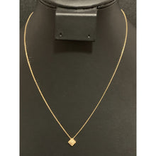 Load image into Gallery viewer, 18K Gold Necklace Chain16.50&quot; With Shape Pendant - Rafant
