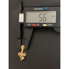 Load image into Gallery viewer, 18K Gold Pendant Cross Jesus Christ 0.86 grams - Rafant

