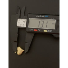 Load image into Gallery viewer, 18K Gold Pendant Puffed Heart 1.05 grams - Rafant
