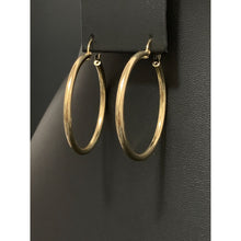 Load image into Gallery viewer, 18K Gold Earrings Hoops Loops 2.42 grams - Rafant
