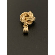 Load image into Gallery viewer, 18K Gold Pendant Knot Small 1.10 grams - Rafant
