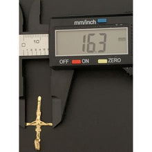 Load image into Gallery viewer, 18K Gold Pendant Cross 0.68 grams - Rafant
