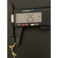 Load image into Gallery viewer, 18K Gold Earrings Dangling Drop 2.68 grams - Rafant
