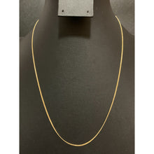 Load image into Gallery viewer, 18K Gold Necklace Chain Curb 20 inches 1.20 grams - Rafant
