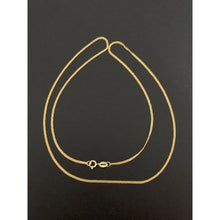 Load image into Gallery viewer, 18K Gold Necklace Chain Curb 20 inches 1.20 grams - Rafant
