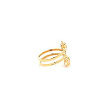 Load image into Gallery viewer, 18K Yellow Gold Ring Spiral Flower 1.50 grams Size 8 - Rafant
