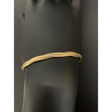 Load image into Gallery viewer, 18K Gold Bracelet Soft Flexible Bangle 6.75 inches 1.77 grams - Rafant
