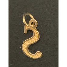 Load image into Gallery viewer, 18K Gold Pendant Charm Letter S 0.56 grams - Rafant
