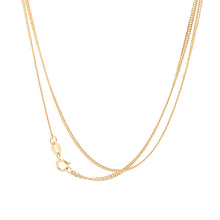 Load image into Gallery viewer, 18K Yellow Gold Necklace Chain Curb 24 inches 2.33 grams - Rafant
