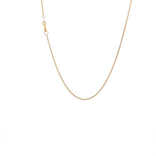 Load image into Gallery viewer, 18K Gold Necklace Chain 17.5 inches Very Tiny Beads 0.94 grams - Rafant
