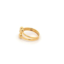 Load image into Gallery viewer, 18K Yellow Gold Ring Heart 1.60 grams Size 7 - Rafant
