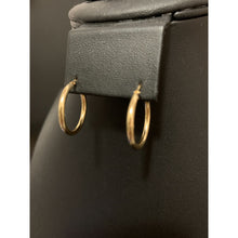 Load image into Gallery viewer, 18K Gold Earrings Hoops Loops 1.37 grams - Rafant
