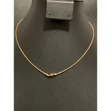 Load image into Gallery viewer, 18K Gold Necklace Omega Soft Beaded Flexible 15.75 inches 1.57 grams - Rafant
