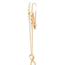 Load image into Gallery viewer, 18K Yellow Gold Bracelet Infinity Size 7.5 inches 1.77 grams - Rafant
