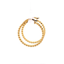 Load image into Gallery viewer, 18K Yellow Gold Earrings Hoops 2.31 grams - Rafant
