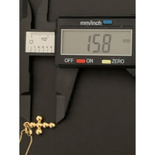 Load image into Gallery viewer, 18K Gold Necklace Chain 17.50&quot; with Cross Pendant 1.98 grams - Rafant
