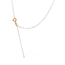 Load image into Gallery viewer, 18K Gold Necklace Chain 15.75 inches plus 2&quot; Pendant Heart Puffed 0.82 grams - Rafant
