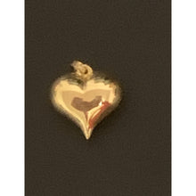 Load image into Gallery viewer, 18K Gold Pendant Puffed Heart 1.05 grams - Rafant
