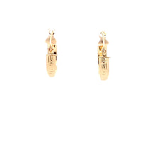 Load image into Gallery viewer, 18K Yellow Gold Earrings Hoops Small 1.04 grams - Rafant

