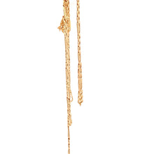 Load image into Gallery viewer, 18K Yellow Gold Necklace Chain Figaro 19.75 inches 3.83 grams - Rafant
