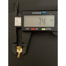 Load image into Gallery viewer, 18K Gold French Clips Earrings 1.24 grams - Rafant
