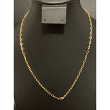 Load image into Gallery viewer, 18K Yellow Gold Necklace Chain Link 19 inches - Rafant
