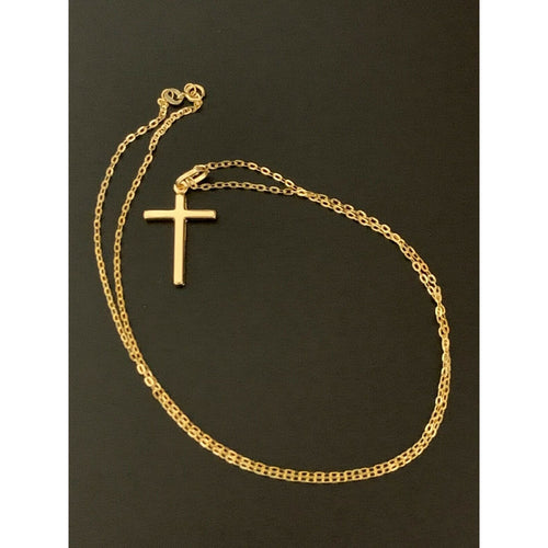 18K Saudi Gold Necklace Chain 19.50