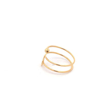 Load image into Gallery viewer, 18K Yellow Gold Ring Heart Spiral 1.03 grams Size 6.5 - Rafant
