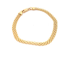 Load image into Gallery viewer, 18K Yellow Gold Bracelet Bismark 3.18 grams - Rafant
