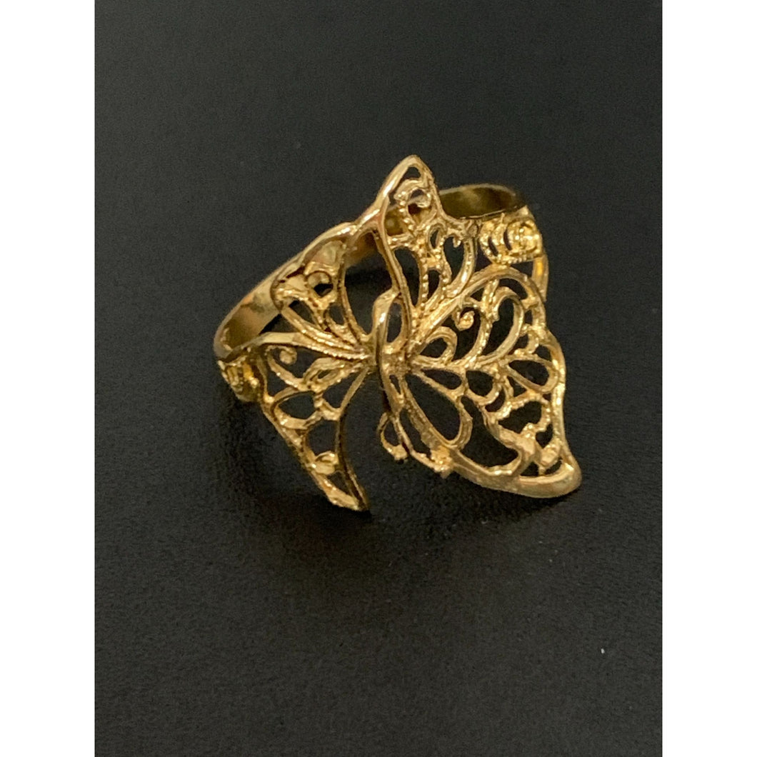 18K Gold Ring Wings 2.03 grams S7 - Rafant