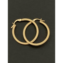 Load image into Gallery viewer, 18K Yellow Gold Earrings Hoops Loops - Rafant
