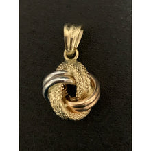 Load image into Gallery viewer, 18K Gold Pendant Knot 1.06 grams - Rafant
