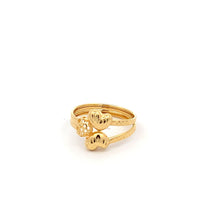 Load image into Gallery viewer, 18K Yellow Gold Ring Heart 1.60 grams Size 7 - Rafant
