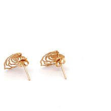 Load image into Gallery viewer, 18K Gold Earrings Stud Heart - Rafant
