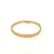 Load image into Gallery viewer, 18K Yellow Gold Bracelet Bangle Soft Mesh Stretchable 7.75 inches 0.87 grams - Rafant
