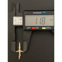 Load image into Gallery viewer, 18K Saudi Gold Pendant Cross - Rafant
