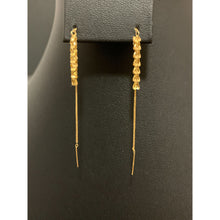 Load image into Gallery viewer, 18K Gold Earrings Threader 0.41 grams - Rafant
