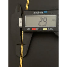 Load image into Gallery viewer, 18K Gold Bracelet Triple Lock 8 inches 3.15 grams - Rafant
