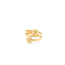 Load image into Gallery viewer, 18K Yellow Gold Ring Spiral Flower 1.50 grams Size 8 - Rafant
